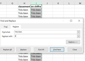 Excel Texte Chiffre